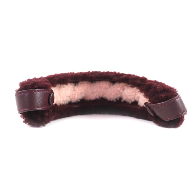 Fendi P-cub Leather Mouton Handle Cabas Bold Storage Bag — view 5