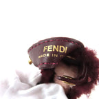 Fendi P-cub Leather Mouton Handle Cabas Bold Storage Bag — view 9