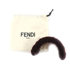 Fendi P-cub Leather Mouton Handle Cabas Bold Storage Bag — view 3