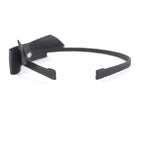 Chanel 25 P Aaa845 Coco Mark Ribbon Headband With Faux Pearl Hair Accessory — view 4