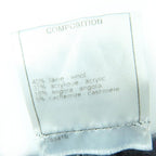 Chanel 07 A Wool Angora Cashmere Blend Coco Mark Knit Scarf — view 7