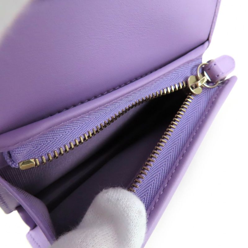 Gucci Guccissima Pink Leather Bifold Wallet — view 7