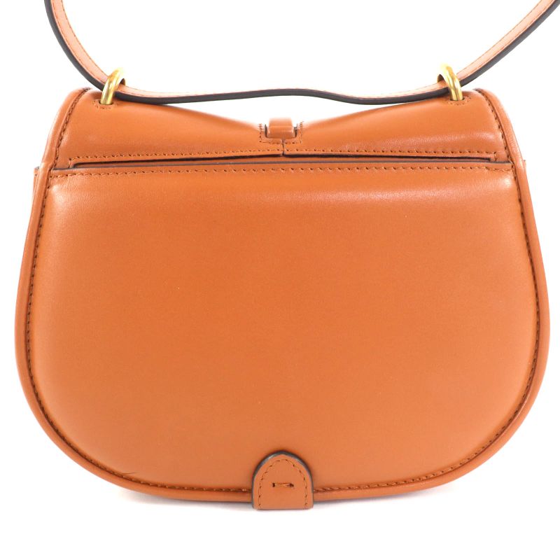 Fendi 8 Bs082 Camon Small With FF Logo Hardware Leather Satchel Bag — view 4