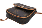 Louis Vuitton Pochette Cancun Shoulder Pouch Bag Monogram Gold — view 8