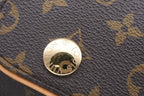 Louis Vuitton Pochette Cancun Shoulder Pouch Bag Monogram Gold — view 7