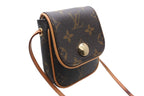 Louis Vuitton Pochette Cancun Shoulder Pouch Bag Monogram Gold — view 4