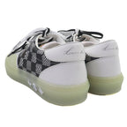 Louis Vuitton Oriline Leather Low Cut Sneakers White Black — view 4