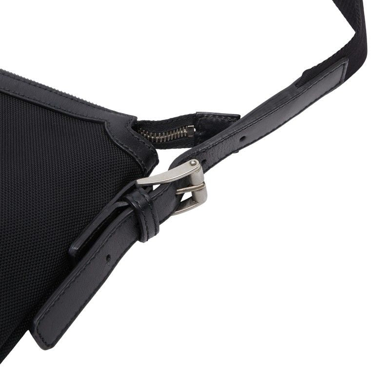 Gucci Sherry Line Crossbody Bag Black Nylon Leather — view 8