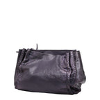 Bottega Veneta Crossbody Bag Purple Leather — view 3