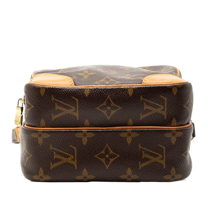 Louis Vuitton Monogram Amazon Crossbody Bag Brown Leather — view 4