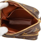 Louis Vuitton Monogram Amazon Crossbody Bag Brown Leather — view 5