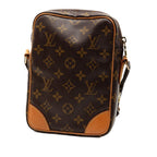 Louis Vuitton Monogram Amazon Crossbody Bag Brown Leather — view 3