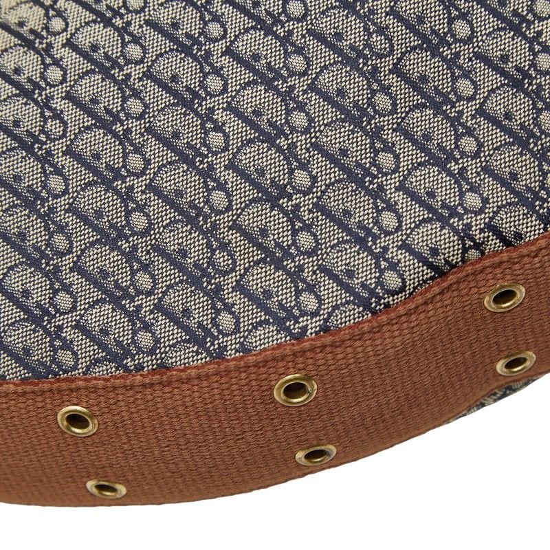 Dior Trotter Brown Navy Canvas Leather — view 6