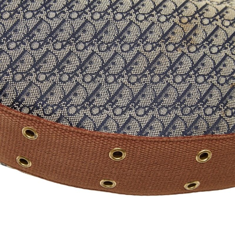 Dior Trotter Brown Navy Canvas Leather — view 5