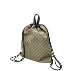 Gucci GG Supreme Angry Cat Rucksack Backpack Beige Black Nylon — view 3
