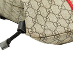 Gucci GG Supreme Angry Cat Rucksack Backpack Beige Black Nylon — view 6