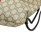 Gucci GG Supreme Angry Cat Rucksack Backpack Beige Black Nylon — view 5