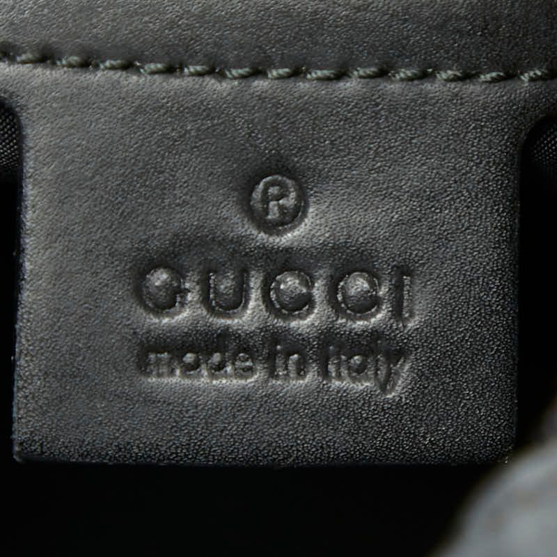 Gucci GG Supreme Angry Cat Rucksack Backpack Beige Black Nylon — view 9