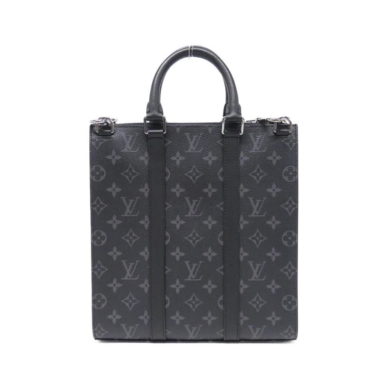 Louis Vuitton Monogram Eclipse Sac Plat Cross Bag — view 3