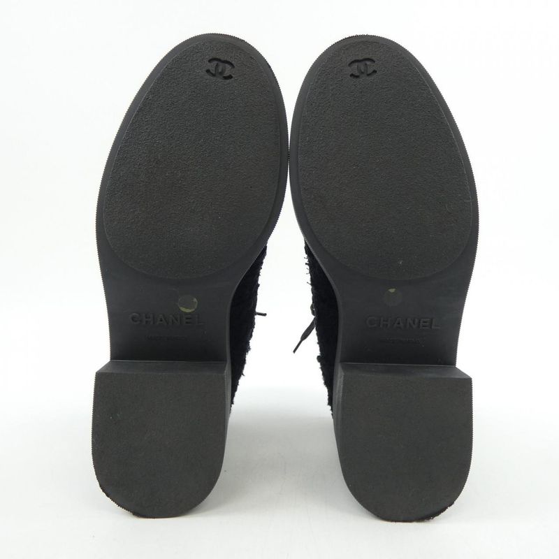 Chanel Size 37 Black Boots — view 4