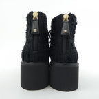 Chanel Size 37 Black Boots — view 5