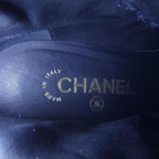 Chanel Size 37 Black Boots — view 6
