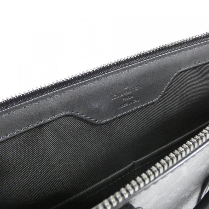 Louis Vuitton Monogram Eclipse Sac Plat Cross Bag — view 8