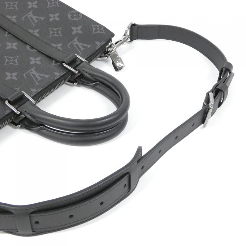 Louis Vuitton Monogram Eclipse Sac Plat Cross Bag — view 6
