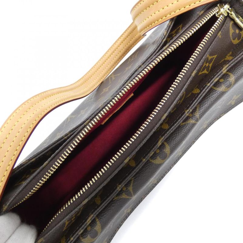 Louis Vuitton Monogram Viva Cite MM Shoulder Bag — view 8