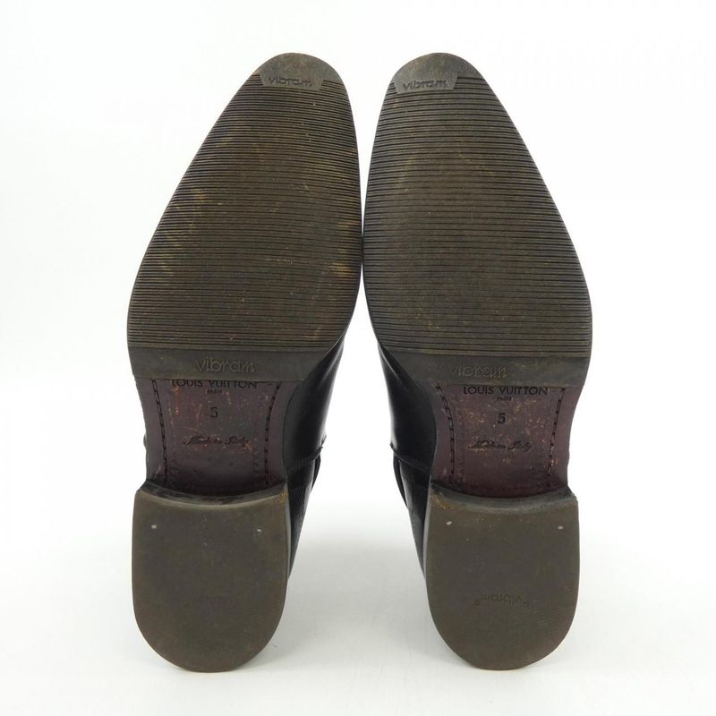 Louis Vuitton St0069 Size 5 Black Boots — view 4
