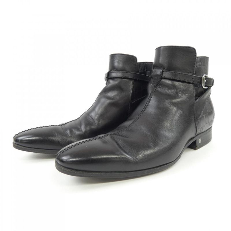 Louis Vuitton St0069 Size 5 Black Boots — view 3