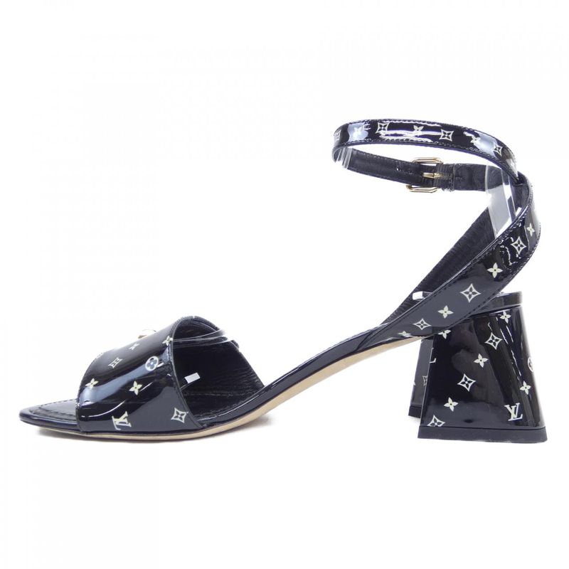 Louis Vuitton Marine Style Monogram Pattern Initial Shakeline Sandals — view 2