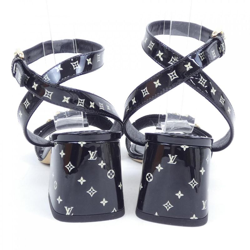 Louis Vuitton Marine Style Monogram Pattern Initial Shakeline Sandals — view 5