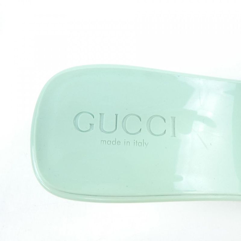 Gucci Size 34 Green Sandals — view 6