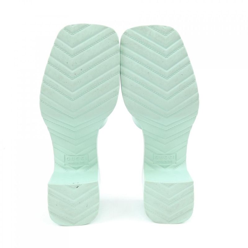 Gucci Size 34 Green Sandals — view 4