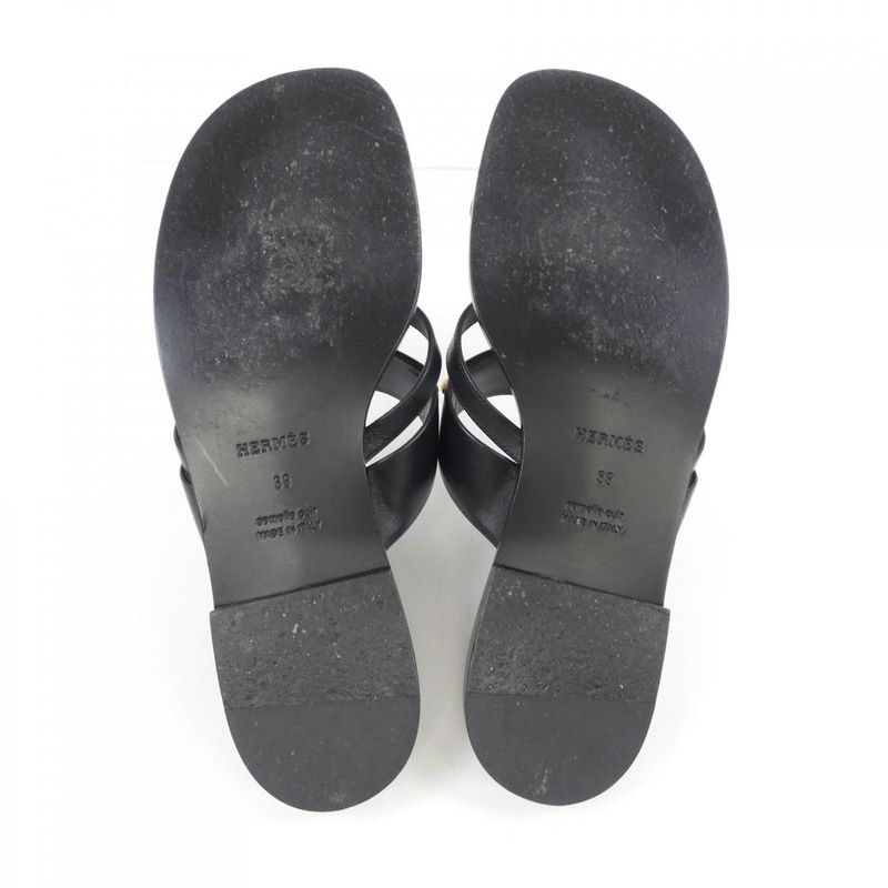 Hermes Ruri Buckle Z Sandals — view 4