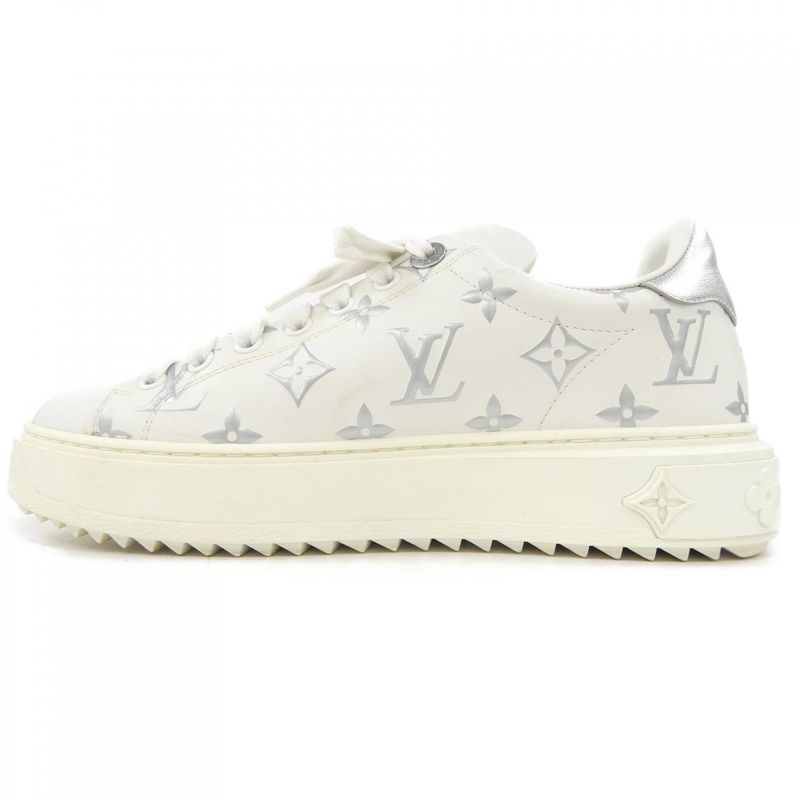 Louis Vuitton Metallic Monogram Pattern Time Out Line Sneakers — view 2