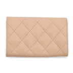 Chanel Card Case Quilted CC Logo Caviar Leather Business — view 3