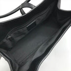 Gucci GG Canvas Jackie Mini Hand Bag Shoulder Black Leather Bag — view 7