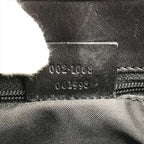 Gucci GG Canvas Jackie Mini Hand Bag Shoulder Black Leather Bag — view 9