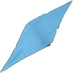 Hermes Losange Logo Cashmere Silk Blue Scarf 0323 — view 3