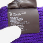 Prada 27380 S182 Wool Purple Muffler 1113 Scarf — view 3