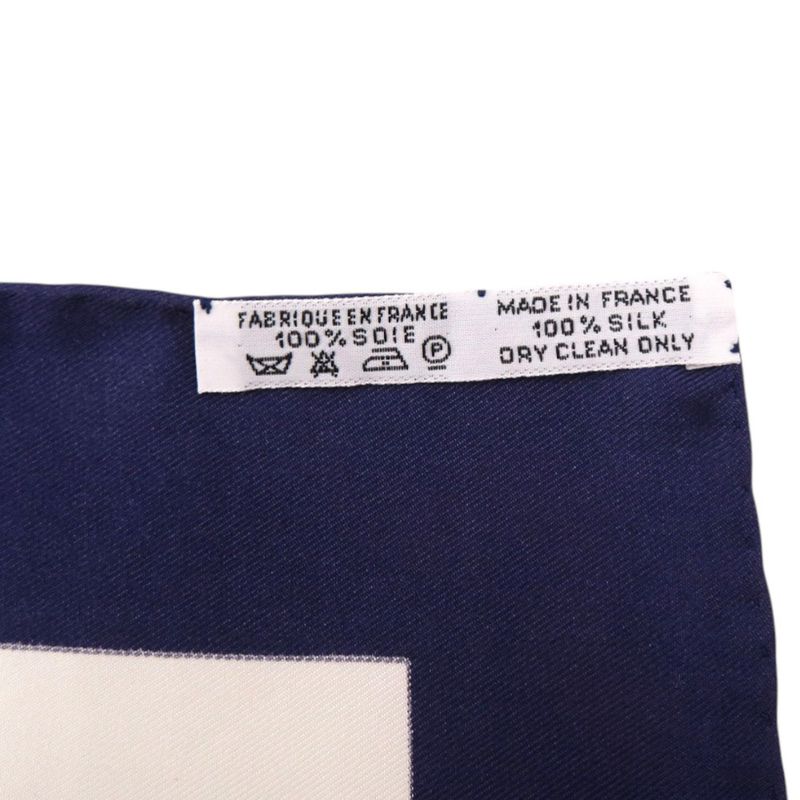 Hermes Pocket Chiff Carre 45 Petit Brides De Gala Silk Multicolor Scarf — view 4