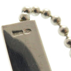 Gucci Logo Plate Ball Chain 1697 ar Silver 925 — view 9