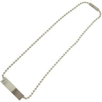 Gucci Logo Plate Ball Chain 1697 ar Silver 925 — view 5