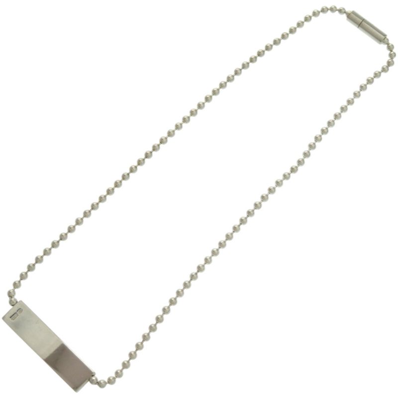 Gucci Logo Plate Ball Chain 1697 ar Silver 925 — view 5