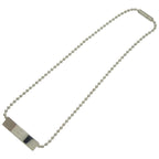 Gucci Logo Plate Ball Chain 1697 ar Silver 925 — view 4
