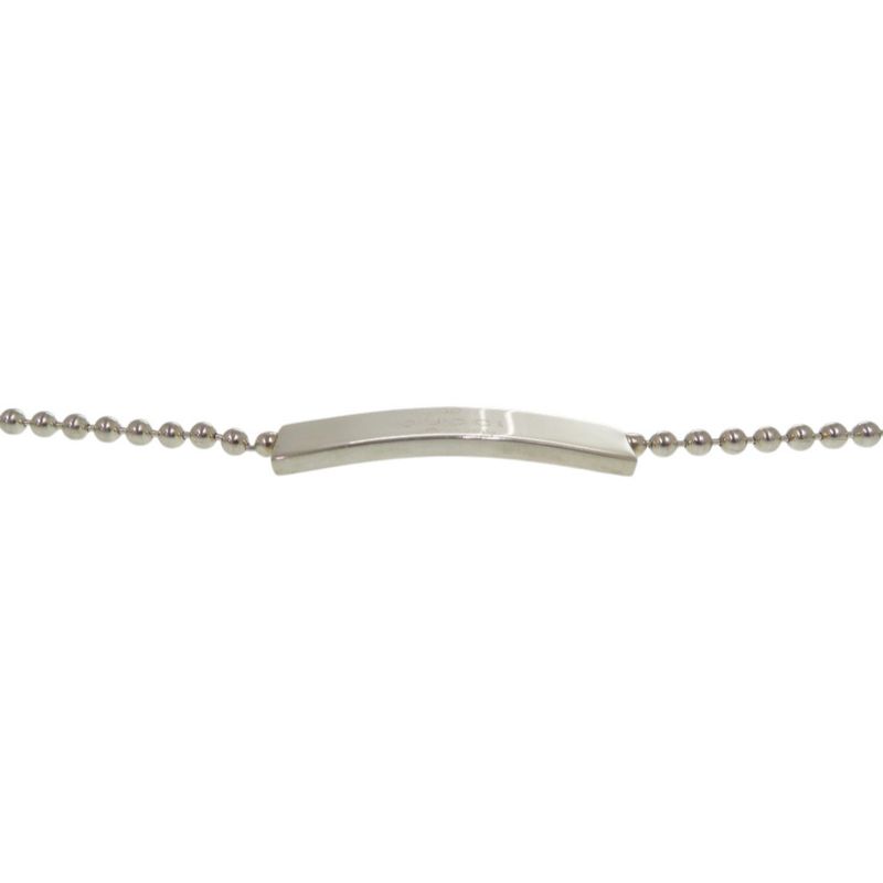 Gucci Logo Plate Ball Chain 1697 ar Silver 925 — view 6