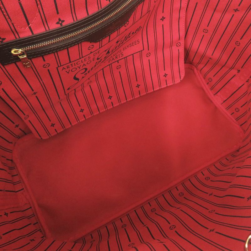 Louis Vuitton Neverfull GM Damier Brown Tote Bag 0434 — view 6