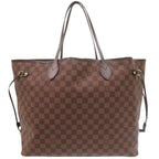 Louis Vuitton Neverfull GM Damier Brown Tote Bag 0434 — view 3